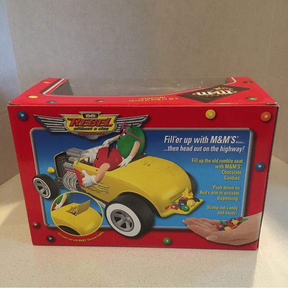 NIB M&M's Rebel Without a Clue Candy Dispenser Collectors Series - Picture 4 of 14